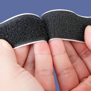 5 mètres de Velcro auto-adhésif avec crochets et boucles pour voiture, canapé, écran, fenêtre, rideaux, chaussures, vêtements - Product Image 1