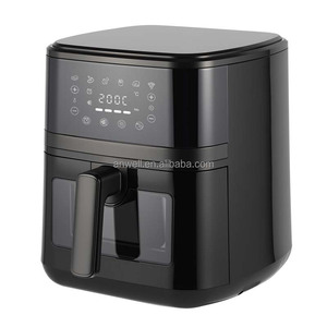 Freidora de Aire ANWELL de 5L sin Aceite, Pantalla <span class=keywords><strong>a</strong></span> Color, Eléctrica, Profesional, Ahorradora de Energí<span class=keywords><strong>a</strong></span>, en Oferta, con <span class=keywords><strong>Buen</strong></span> <span class=keywords><strong>Precio</strong></span> - Product Image 4