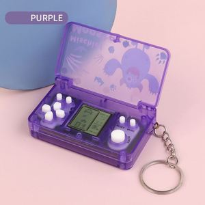 Custom Logo Printed Plastic Mini <b>Handheld</b> Game <b>Console</b> Backpack Keychain <b>Retro</b> Design Household Use - Product Image 4
