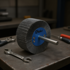 Disco Abrasivo de Tela Ttake de 80x50 mm con Eje de 6 mm para Pulir - Product Image 3