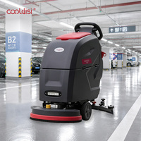 Autolaveuse autoportée à pousser légère (150 kg) pour le nettoyage à sec des magasins de détail, supermarchés et couloirs publics