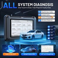 Stock UE XTOOL D7W EU Scanner automobile multi-marques OBD2, appareil de diagnostic, machine de diagnostic pour voitures, programmation de clés pour tous les véhicules