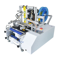 Étiqueteuse semi-automatique pour bouteilles rondes LT-T102 pour les aliments et les boissons, les jus et les sauces