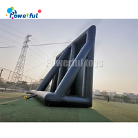 Écran de projection gonflable personnalisé d'usine de la Chine Air Blow up écran de cinéma gonflable portable/gonflables publicitaires