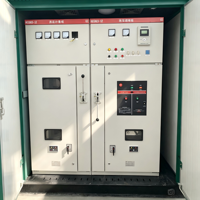 Poste de transformation étanche en acier coloré ZHUOLI avec conception à cloisons IP54, tension 24kV/10kV/6kV pour sites urbains et touristiques