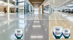 Heavy Duty Anti Slip Wear Resistant Epoxy Resin Color Sand Liquid Flooring Paint for Concrete Garage <b>Floor</b> - Product Image 3