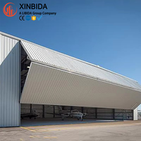Hangar d'avion préfabriqué en acier à installation rapide avec structure métallique respectueuse de l'environnement