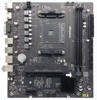 Soket Am4 untuk bermain game Motherboard A320 Ddr4 tersedia