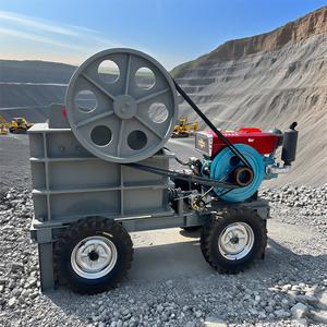 Hot Bán Nhỏ Nhỏ Động Cơ Diesel Máy Nghiền Hàm Di Động Rock Máy Nghiền Đá Máy Cho Đá Bê Tông Vàng Khai Thác Mỏ Nghiền - Product Image 1