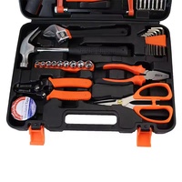 Kit d'outils à main professionnels pour la maison, 46 pièces, multifonctionnel, pour réparation domestique, ensemble d'outils de quincaillerie, étui de rangement portable, OEM, haute teneur en carbone