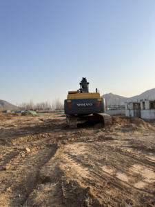 Excavatrice sur chenilles Hyundai HX220HD d'origine coréenne d'occasion, moteur Yanmar, pompe, roulement, haute efficacité, bon état, vente, modèle 2023 - Product Image 5