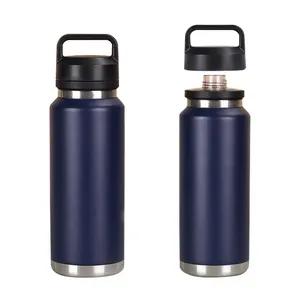 Nuovo design 36oz 64oz Thermal Vaccum Flask Sport Water Flask Bottle boccetta sottovuoto a doppia parete in acciaio inossidabile isolata