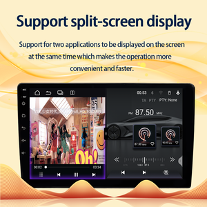 Lecteur <span class=keywords><strong>multimédia</strong></span> vidéo universel pour voiture Android 15 ASR8662 8 cœurs + 4G, 9/10 pouces, avec DSP BT Android Auto et CarPlay sans fil - Product Image 5