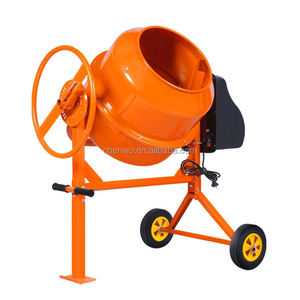 Mixer semen beton Mixer listrik 70L-240L vertikal 350 w-3000 W untuk konstruksi pertanian pencampur umpan hewan - Product Image 5