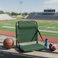 Chaise de stade pliable légère et portable pour extérieur, camping, pêche, plage, en tissu Oxford 600D, anti-salissure