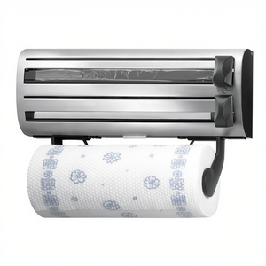 Wall-Mounted <b>Roll</b> Holder Trio 1 <b>Roll</b> Holder With Mounting Material For Kitchen Use - Product Image 2