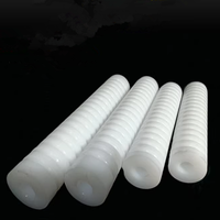 Rouleaux de fendage en nylon, roue de guidage, poulie de transmission, isolateur de tube spiralé, tige creuse en nylon pour granulateur et réservoir d'eau