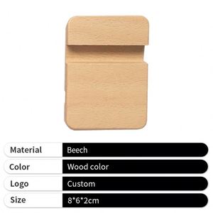 Soporte de Madera para Teléfono Celular, Precio de Fábrica, Soporte de Madera de Haya para Teléfono Celular para Negocios - Product Image 4