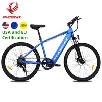 פניקס 36V 10.4Ah חשמלי Dirtbike 7 מהירות אלומיניום סגסוגת חשמלי טוסטוס אופני E אופני עפר