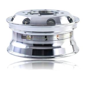 إطار عجلة الشاحنة/الحافلة 22.5 × 8.25, إطار من الألمونيوم المُزخرف في الهواء الطلق المُصقول مناسب للشاحنة/الحافلة - Product Image 4