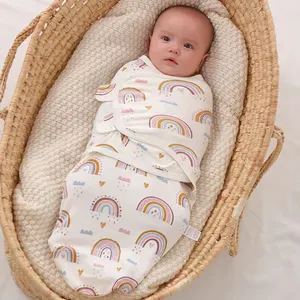 Conjunto de sacola de dormir infantil fácil ajustável para bebês, sacola de bebê recém-nascido Easy para meninos e meninas, conjunto de fábrica
