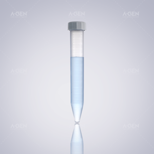 Tube à centrifuger jetable de 15ml en plastique de laboratoire dans un sac stérile sans impression - Product Image 5