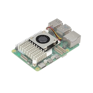 Raspberry Pi 5th Generation Official Radiator With Fan Active <b>Cooling</b> <b>System</b> Made in China None Raspberry Pi 5th Gen Official Co - Product Image 3