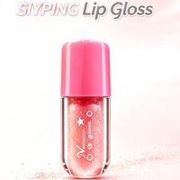SIYPING Gloss à lèvres scintillant hydratant 6 couleurs, effet repulpant, maquillage liquide pour les lèvres