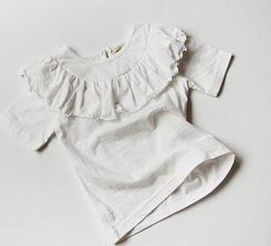Vente en gros : T-shirt enfant personnalisé à volants et manches raglan – Meilleurs sites web - Product Image 4