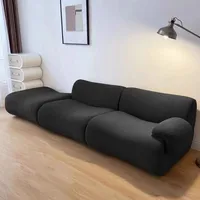 Sofá Esquinero en Forma de L de Diseño Italiano Moderno, de 2 Plazas, Comprimido, con Funciones Convertibles y Extensibles para Salas de Estar