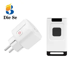 Intelligent Plug RF Wireless Remote Control Outlet European Socket Switch