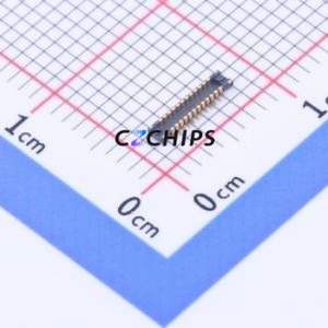 X0400WVS-24-LPV01 Board-to-Board & Backplane Connector SMD,P=0.4mm Connector 24P 0.4mm Vertical Mount 2 - Product Image 1