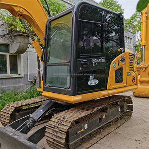 Mini excavatrice PC70-8 de KOMATSU en bon état utilisé avec l'engrenage de boîte de vitesse de moteur de noyau de poids d'opération Sale-7ton bon marché - Product Image 3