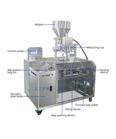 Machine d'emballage de granulés en sachets préformés LT-SP160K pour noix, haricots, graines, fruits secs, sel, arachides, céréales, engrais, extrait de poulet