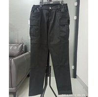 Pantalon de travail cargo pour homme à taille élastique et multi-poches, uniforme de sécurité, pantalon tactique, vêtements de travail