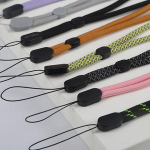 สายคล้องคอโพลีเอสเตอร์ทอแบบปรับได้สายคล้องมือแบบสั้นอุปกรณ์เสริมสำหรับโทรศัพท์มือถือ USB Disc ลำโพง walkie talkies-ป้องกันการสูญหาย - Product Image 1