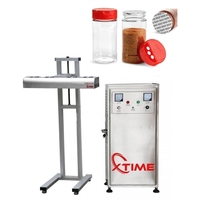 Hot koop in Amerika elektromagnetische continu inductie aluminiumfolie sluitmachine