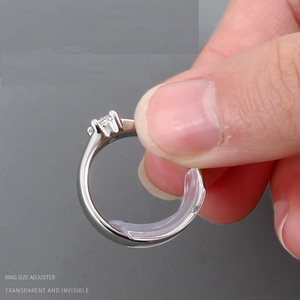 Ajustador de anillo Ajuste de tamaño PadRing Ajustador invisible Ajustador de anillo de plástico transparente - Product Image 6
