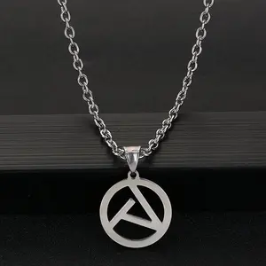 Fashion Hip Hop Rock Street Culture Necklace Classic Man Jewelry Triangle Pendant Necklace