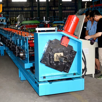 Machine de formage à rouleaux pour poteaux de rayonnage de stockage, vente en gros directe d'usine