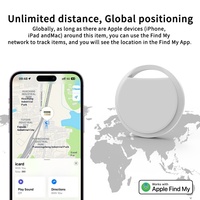 Traceur GPS Connecté pour Animaux Domestiques Anti-Perte Étanche IP67 Compatible Réseau 4G Android, en Plastique