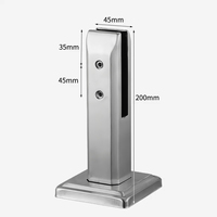 Pinces de fixation pour balustrade en verre, pinces en acier inoxydable 304 316, support de fixation en acier inoxydable
