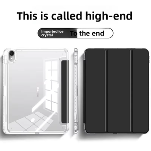 2023 mới chống rơi chống sốc trẻ em máy tính phẳng bảo vệ trường hợp ipad <span class=keywords><strong>mini</strong></span> 6 10.9 inch Tri-fold đứng bút chủ - Product Image 6