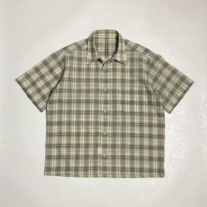 Chemise à rayures en coton de haute qualité personnalisée, chemise à manches courtes ample vintage imprimée pour l'été, coupe ample, boutonnée, à carreaux - Product Image 5