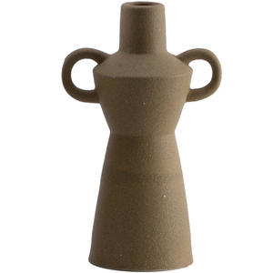 Jarrón de cerámica personalizado y creativo, venta <span class=keywords><strong>al</strong></span> <span class=keywords><strong>por</strong></span> <span class=keywords><strong>mayor</strong></span>, estilo europeo moderno, muebles para el hogar, decoración de encimera de hotel, adornos de jarrón - Product Image 5