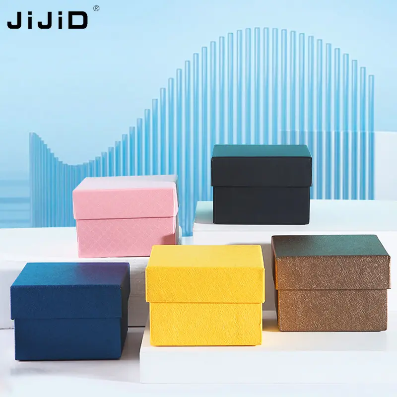 JIJID, разноцветная бумажная картонная коробка для часов, ароматические свечи, парфюмерная коробка, маленькая коробка для ювелирных изделий