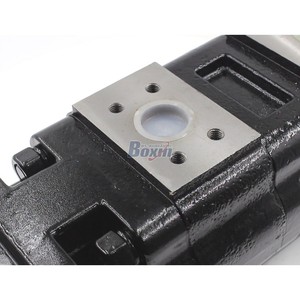 Pompe à engrenages haute pression <span class=keywords><strong>Tamdem</strong></span> JHP2100-2080-1016 100/80/16cc, pompe hydraulique à trois étages - Product Image 4