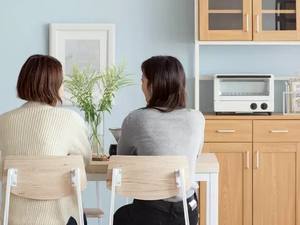 Set da pranzo Vintage con stile <span class=keywords><strong>Brooklyn</strong></span> da 5 pezzi per 4 sedie compatte in acciaio per piccoli spazi - Product Image 4