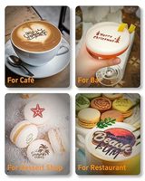 Printer Kopi Inkjet & Flatbed WiFi Cerdas Otomatis, Latte Art Baru yang Indah & Pencetakan Makanan Serbaguna