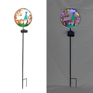 Lámpara LED Solar de Jardín con Diseño de Animales, Colorida, para Exteriores, con Estaca de Metal, Clasificación IP44, Certificación CE, 1 Año de Garantía - Product Image 6